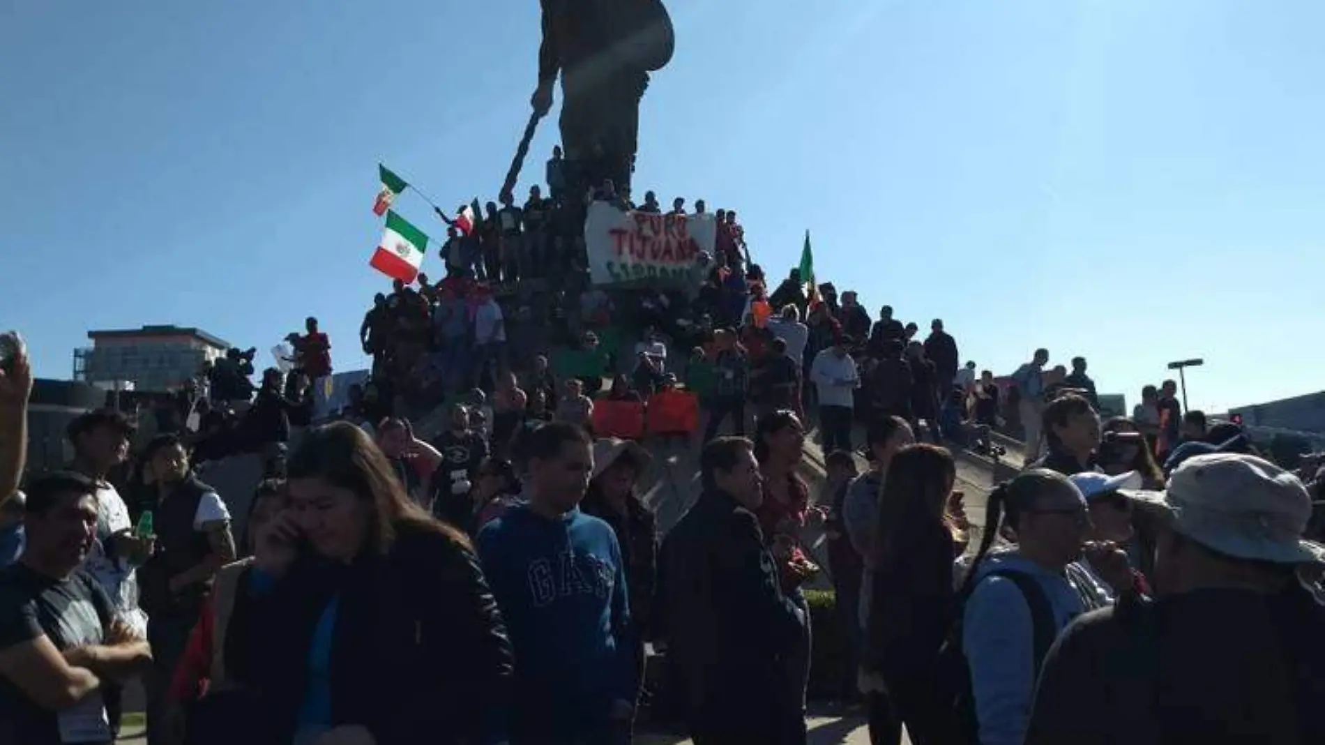 Manifestación Caravana Migrante (1)